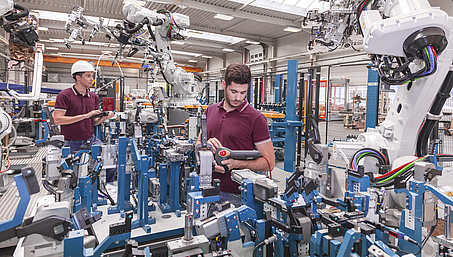 Automation - Industrie 4.0, B.Eng. - dual Dualer Bachelorstudiengang Automation - Industrie 4.0